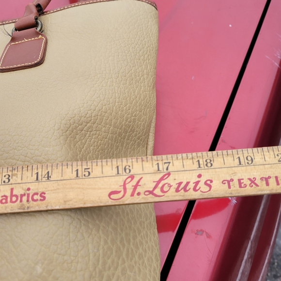 Vintage esprit leather satchel bag purse - Picture 10 of 12